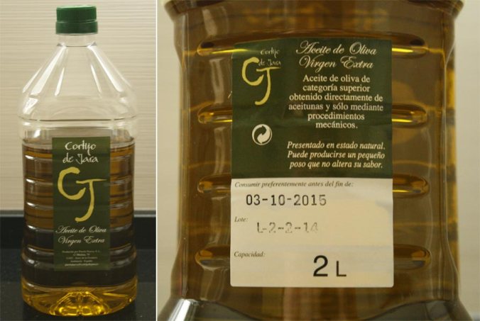Aceite de oliva virgen extra de Cortijo de Jara