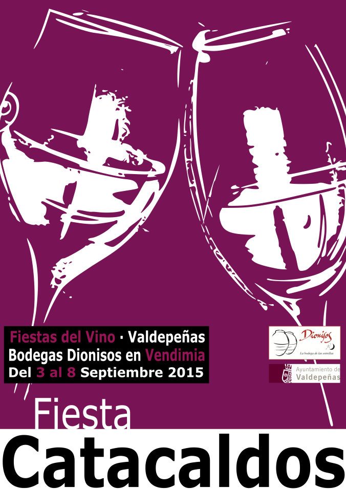 Cartel Fiestas del Vino de Valdepeñas 2015